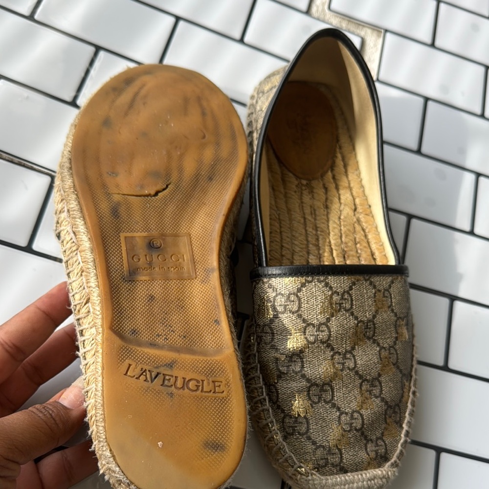 Gucci Women's bees spadrilles - Picture 4 of 9